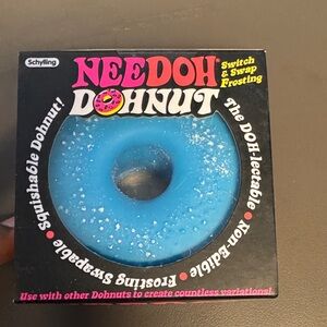 Needoh Dohnut Blue Frosting Squishable Toy by Schylling